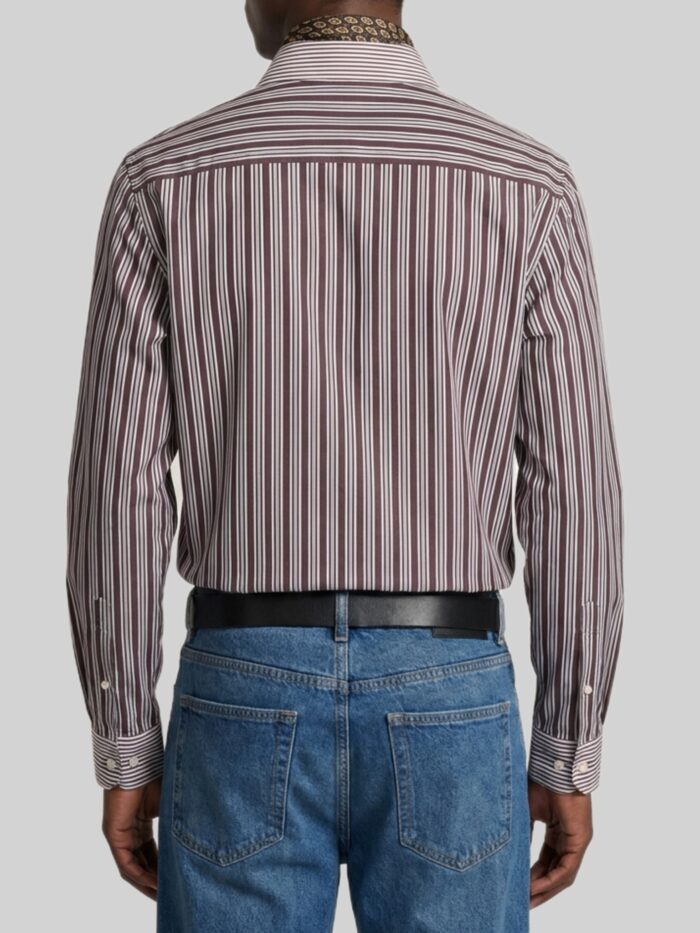 Saint Laurent Winchester striped shirt
