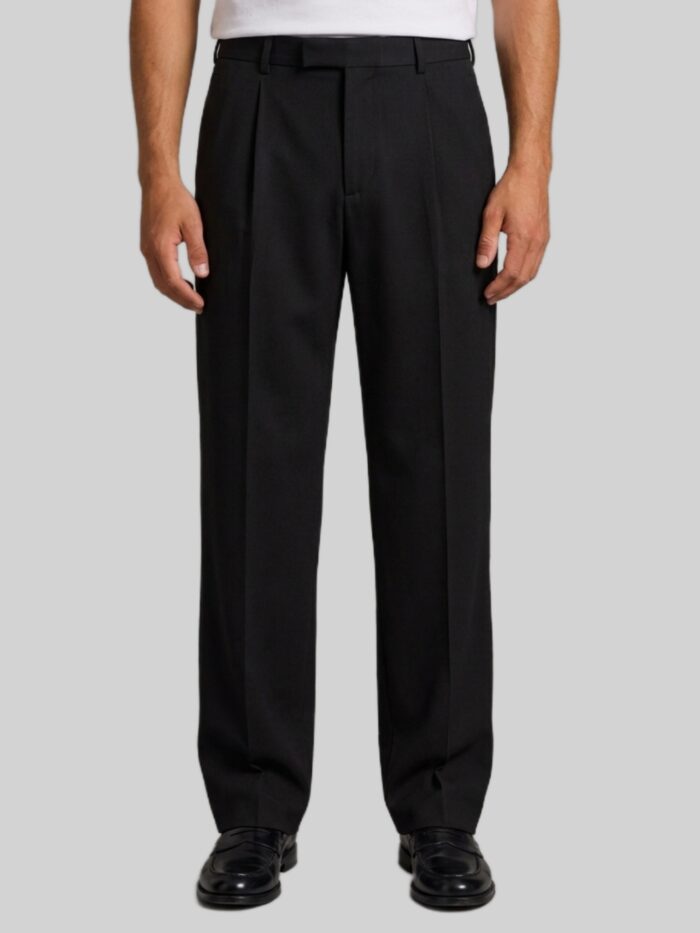 saint laurent fluid trousers in wool flannel Saint Laurent Fluid trousers in wool flannel