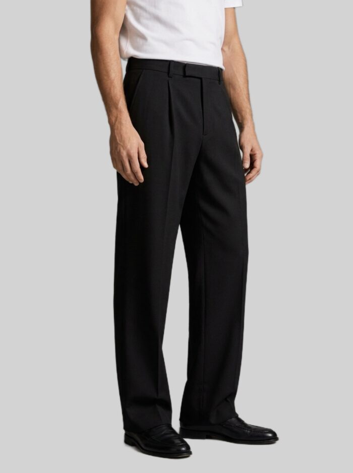 Saint Laurent Fluid trousers in wool flannel