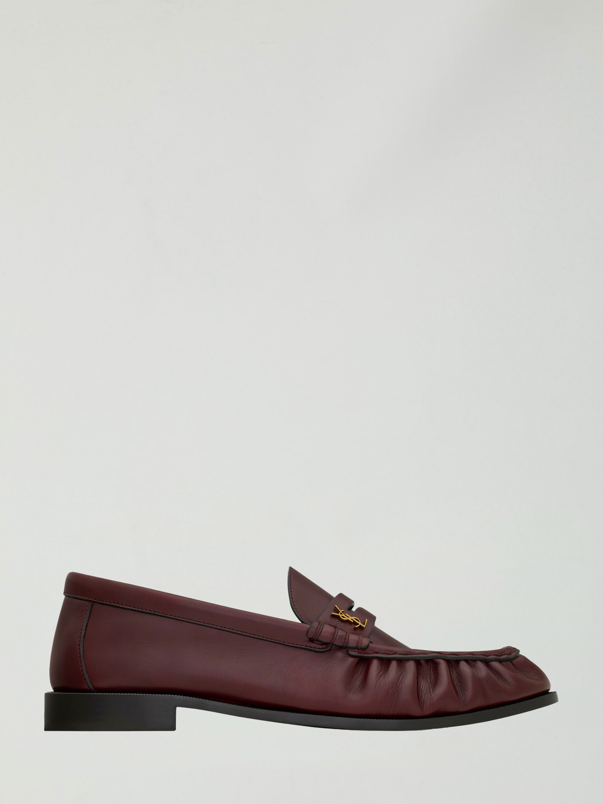 Saint Laurent Helios bordeaux Le Loafer loafers