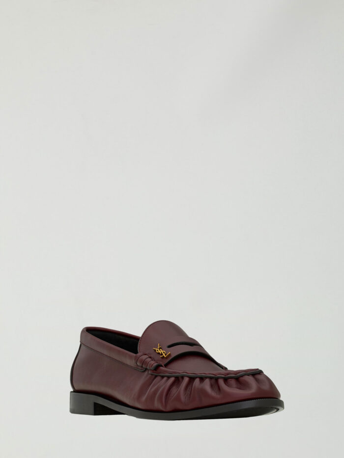 Saint Laurent Helios bordeaux Le Loafer loafers