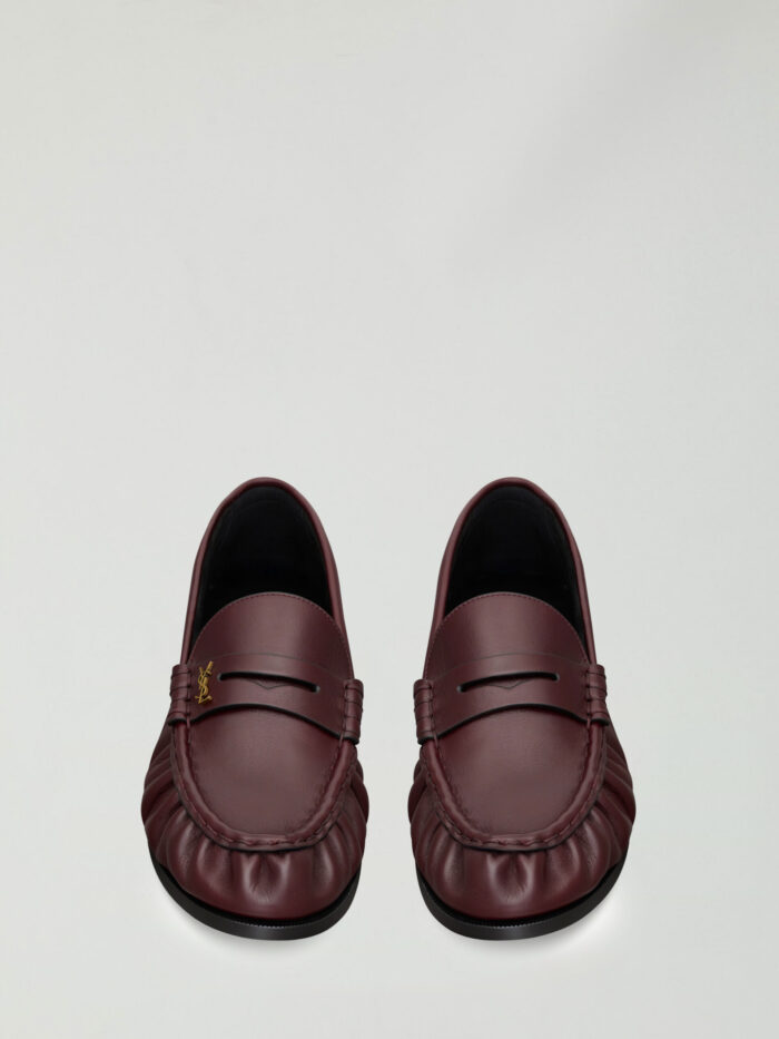 Saint Laurent Helios bordeaux Le Loafer loafers