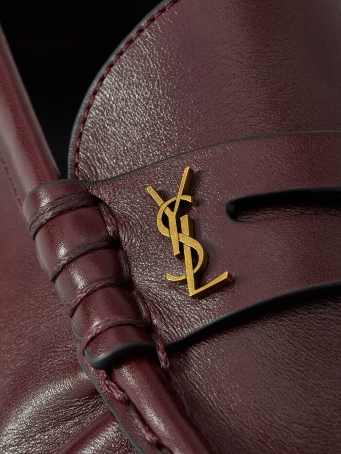 Saint Laurent Helios bordeaux Le Loafer loafers