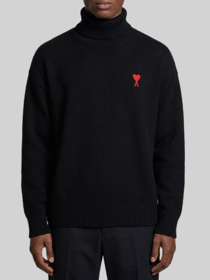Ami Paris Ami de Coeur turtleneck sweater