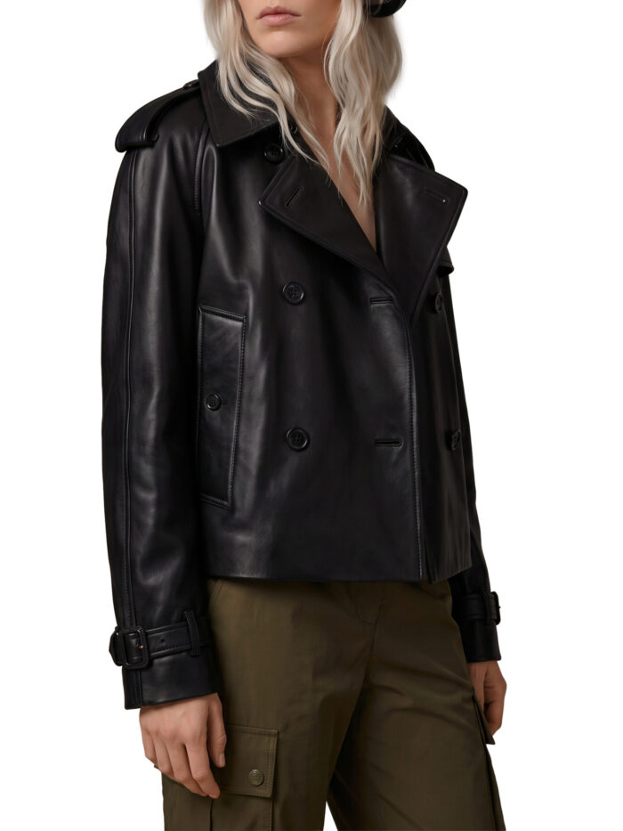 Burberry Mayfair short trench coat