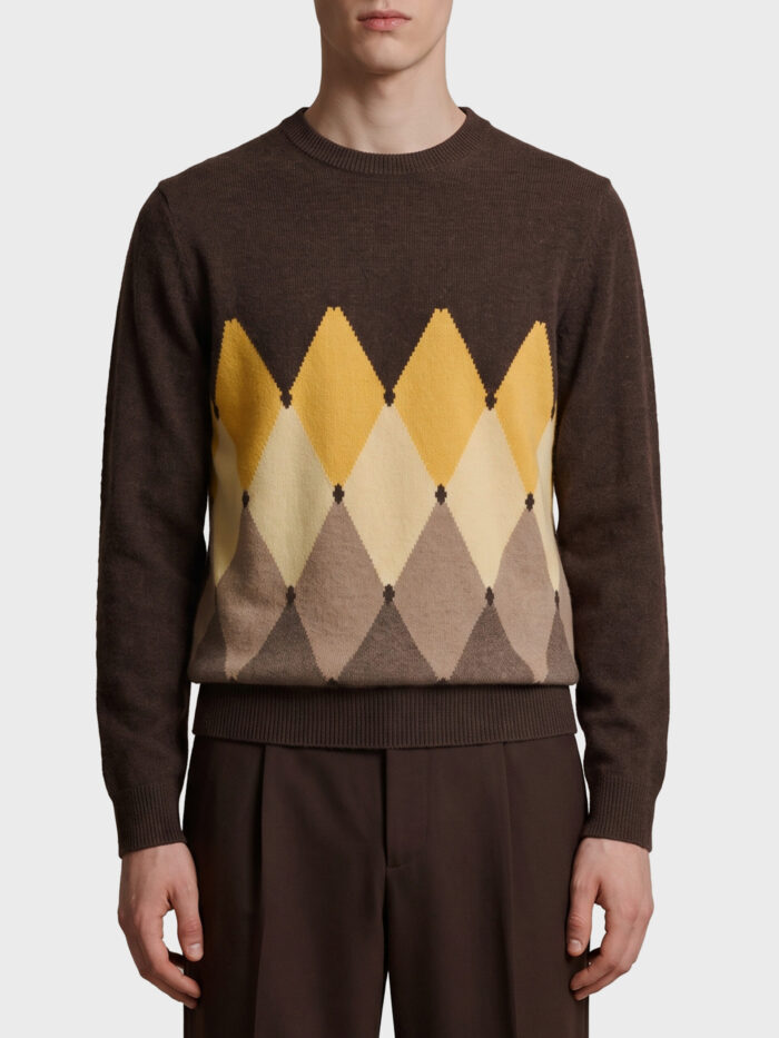 ballantyne cashmere crewneck diamond sweater Ballantyne Cashmere crewneck Diamond sweater