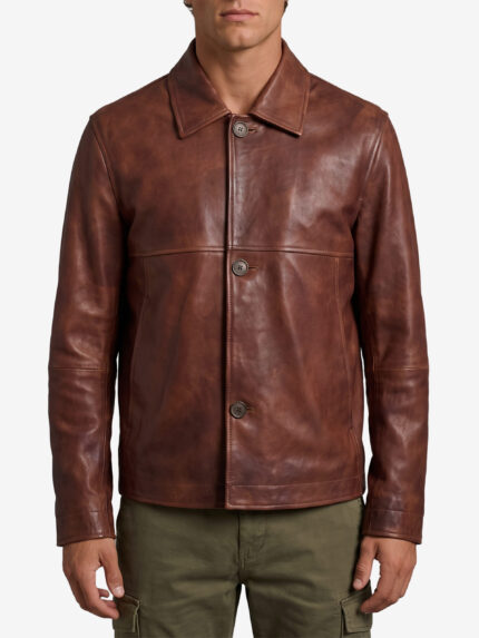Arma Steep leather jacket