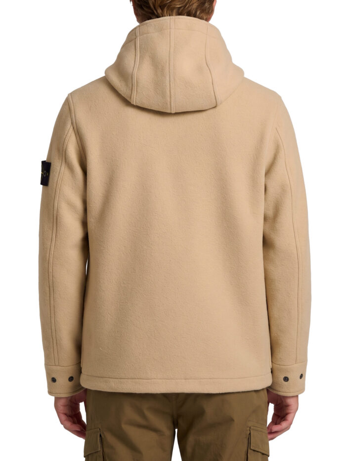 Stone Island Short Heavy Melton coat