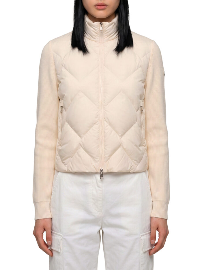 moncler padded wool and cashmere sweatshirt Moncler Padded wool and cashmere sweatshirt