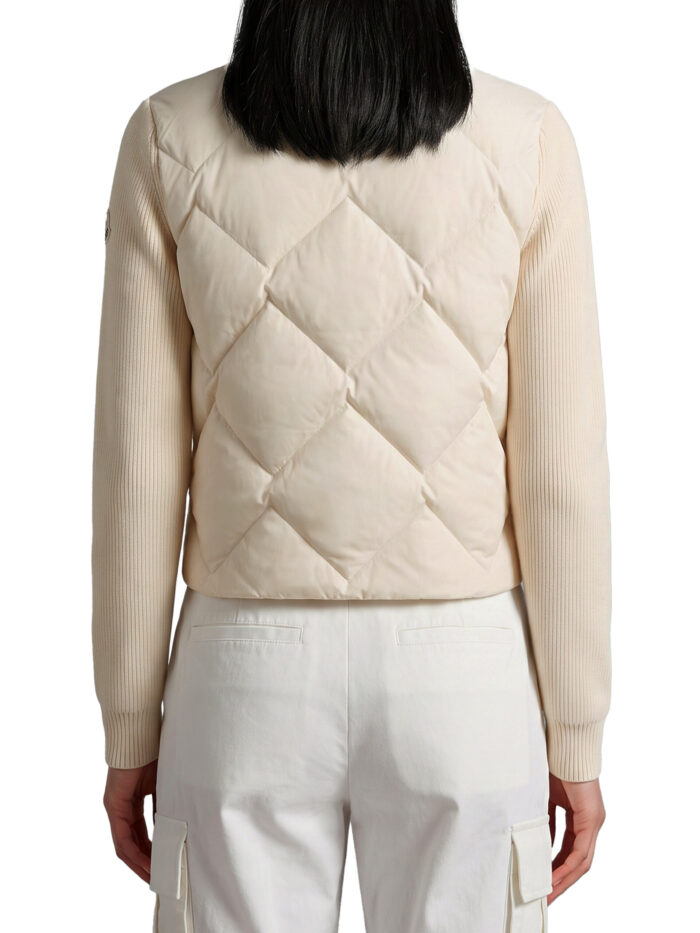 Moncler Padded wool and cashmere sweatshirt