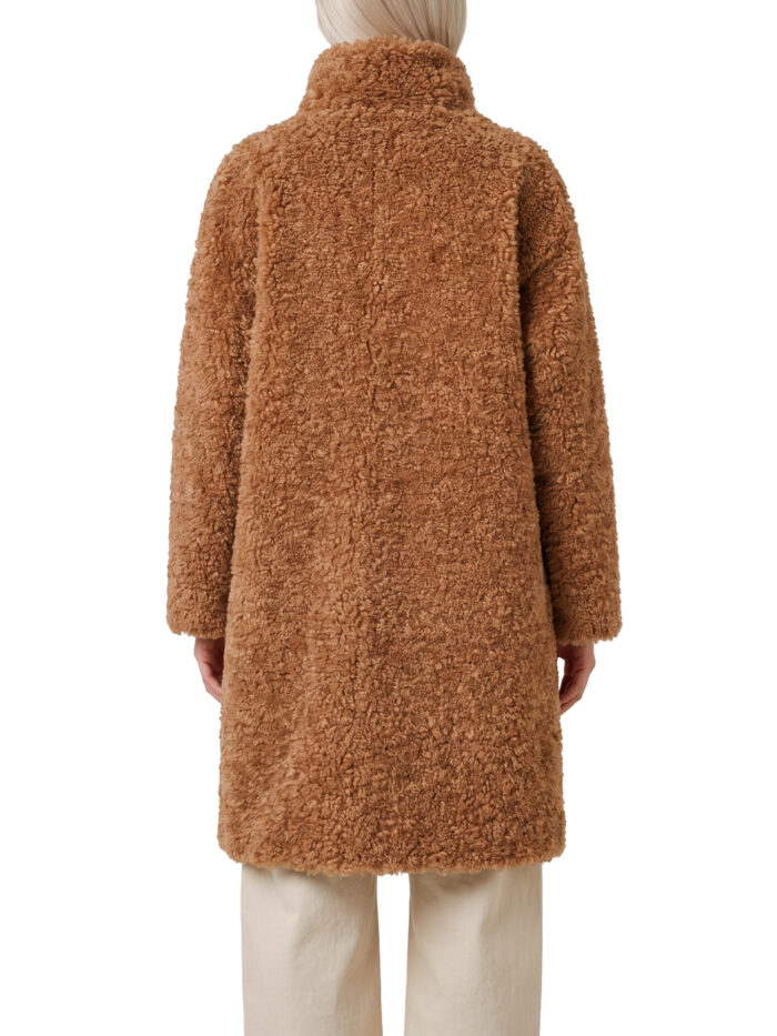 Herno Curly faux fur coat