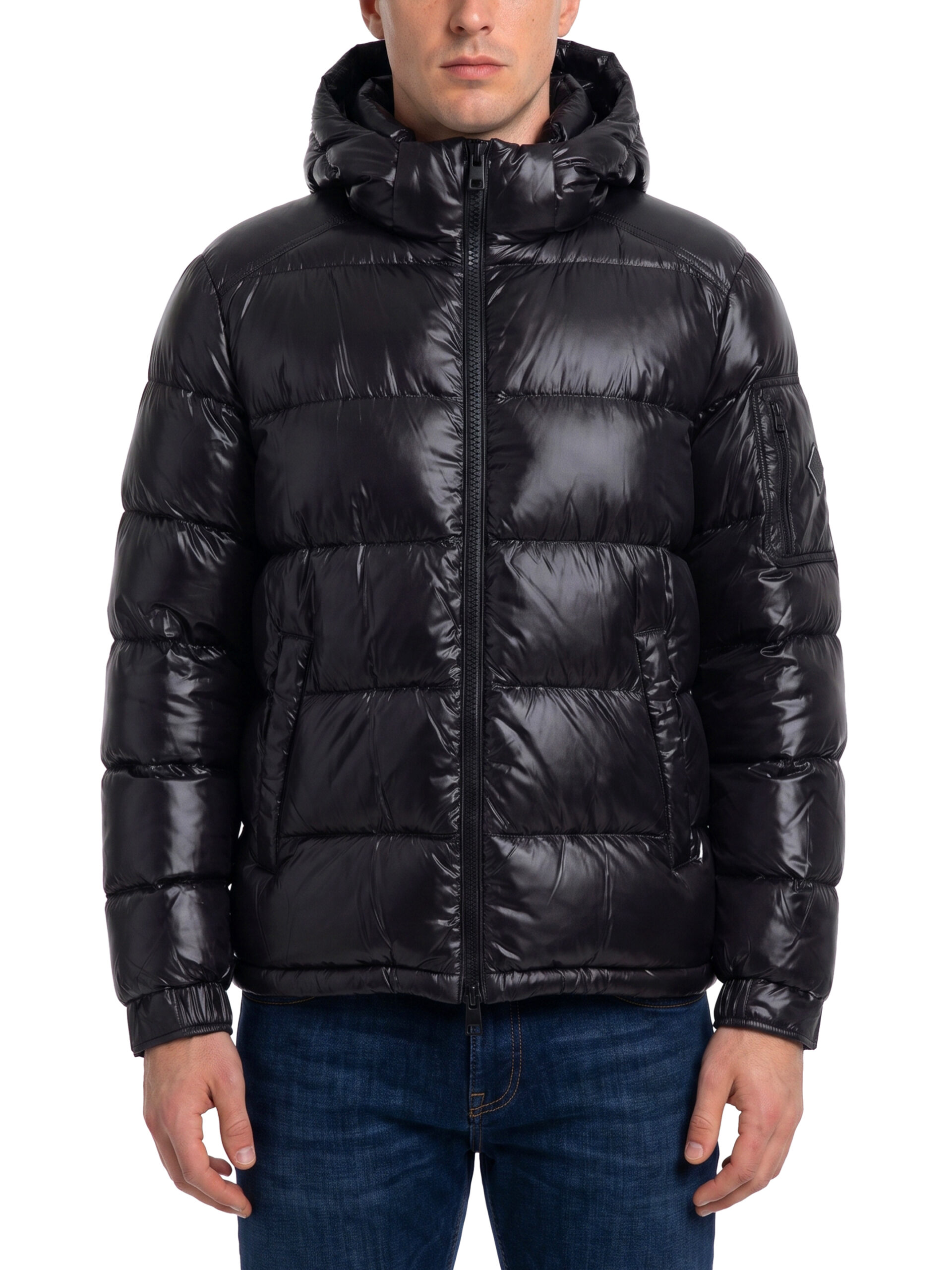 Herno Polar Tech hooded down jacket