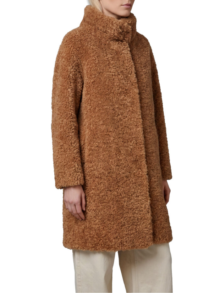 Herno Curly faux fur coat
