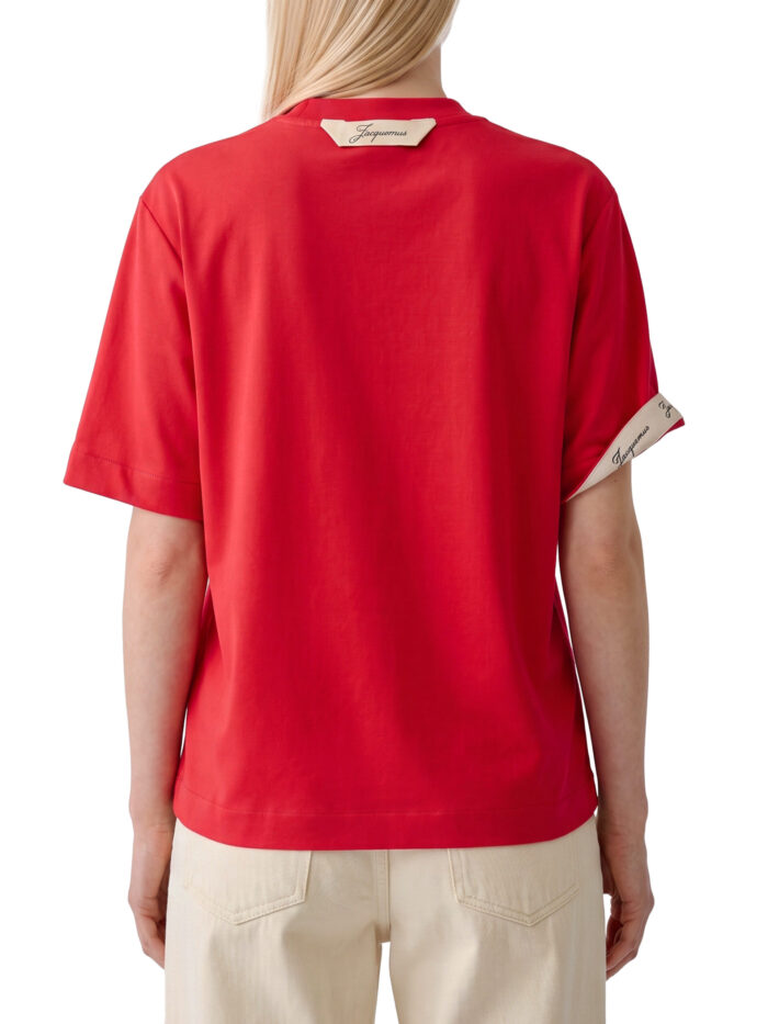 Jacquemus Short sleeve Rond Carré T-shirt