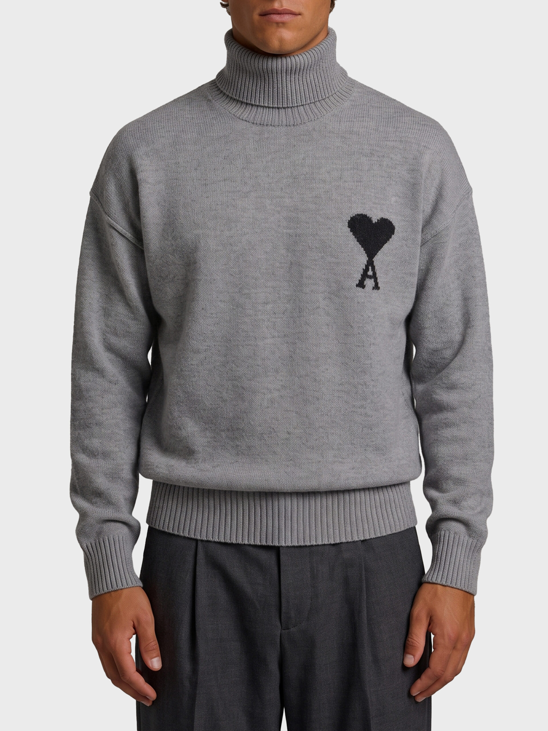 Ami Paris Ami de Coeur turtleneck sweater