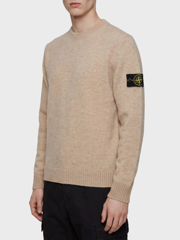 Stone Island Beige crewneck sweater