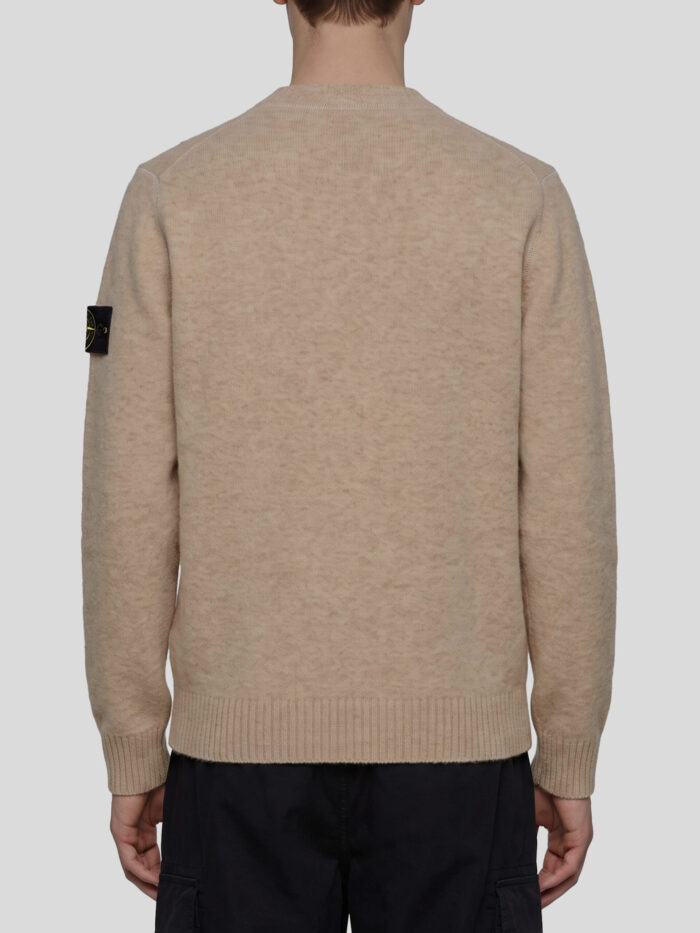 Stone Island Beige crewneck sweater