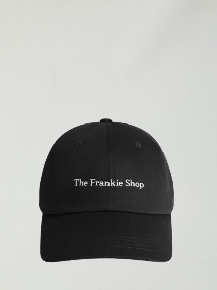 The Frankie Shop Black Frankie baseball cap