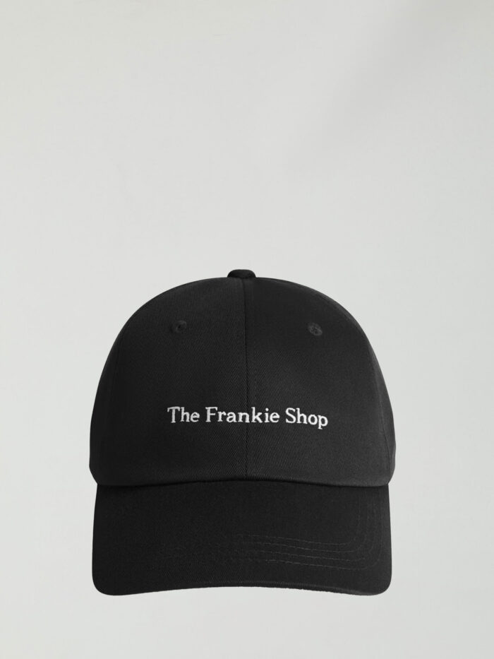 The Frankie Shop Black Frankie baseball cap