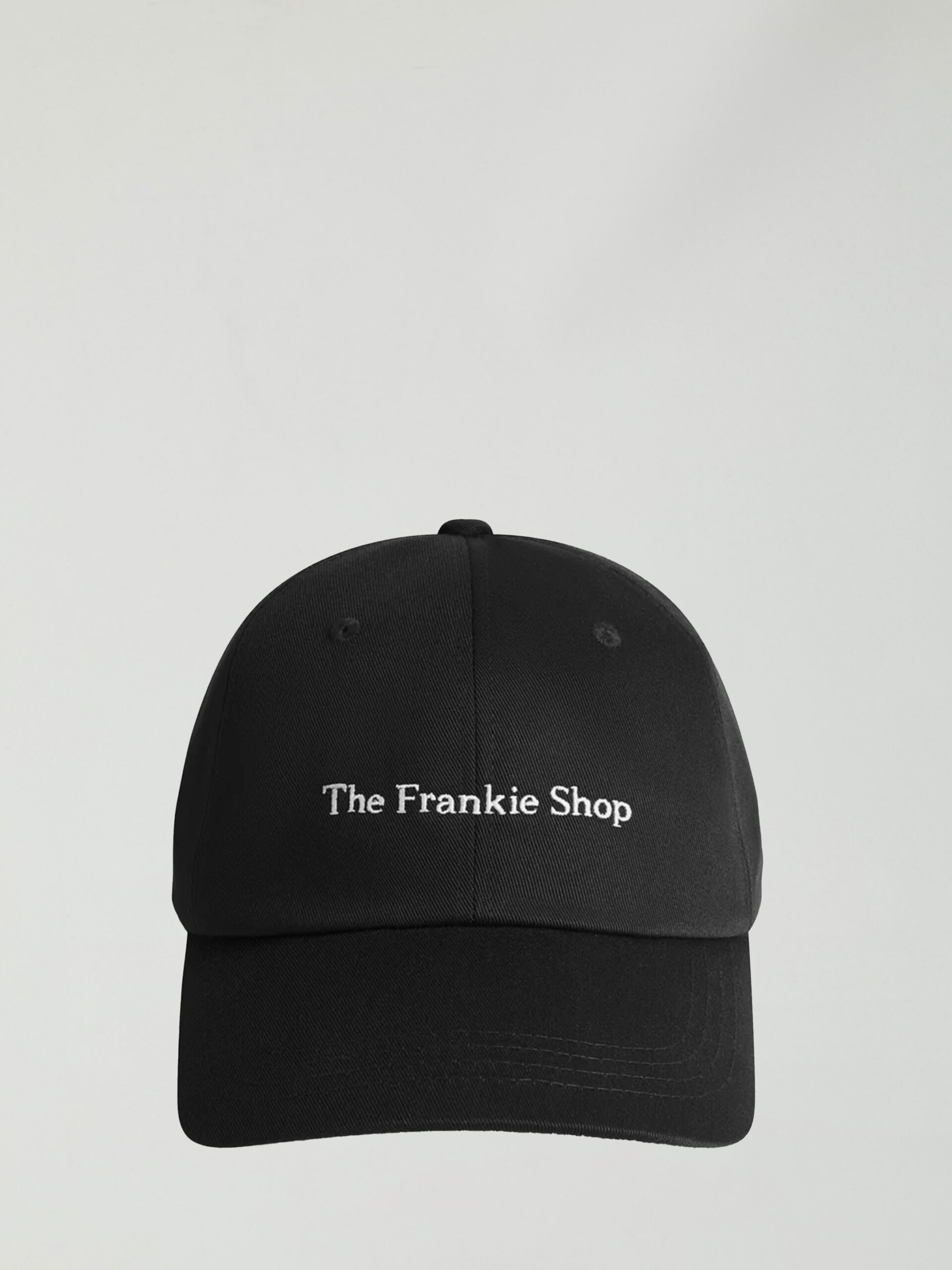 The Frankie Shop Black Frankie baseball cap