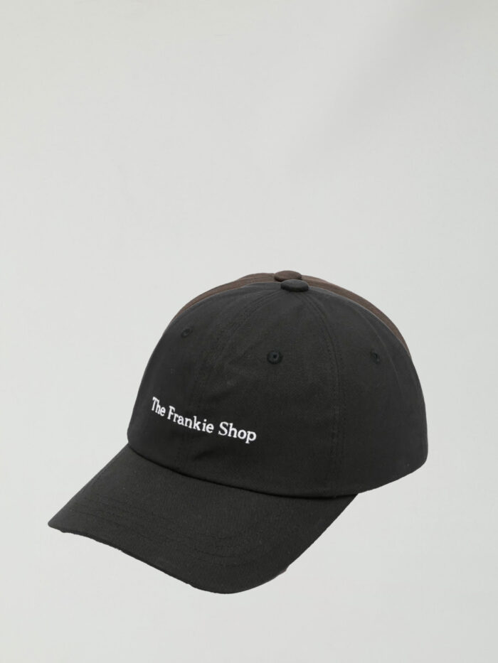 The Frankie Shop Black Frankie baseball cap