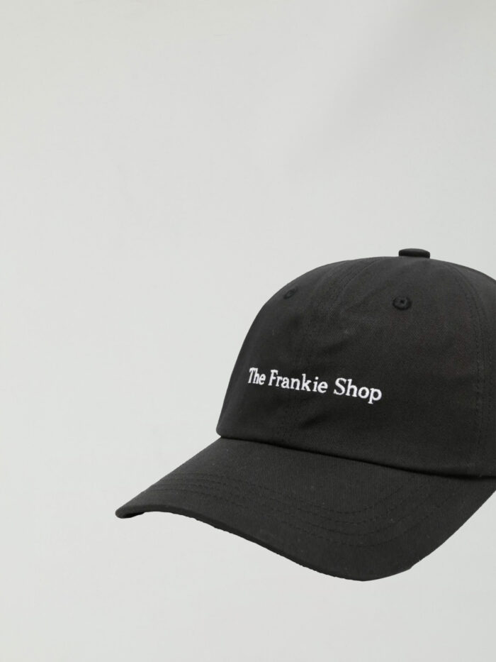 The Frankie Shop Black Frankie baseball cap