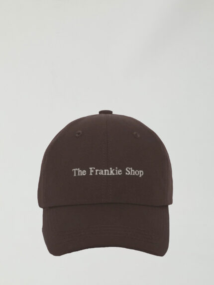 The Frankie Shop Dark brown Frankie baseball cap