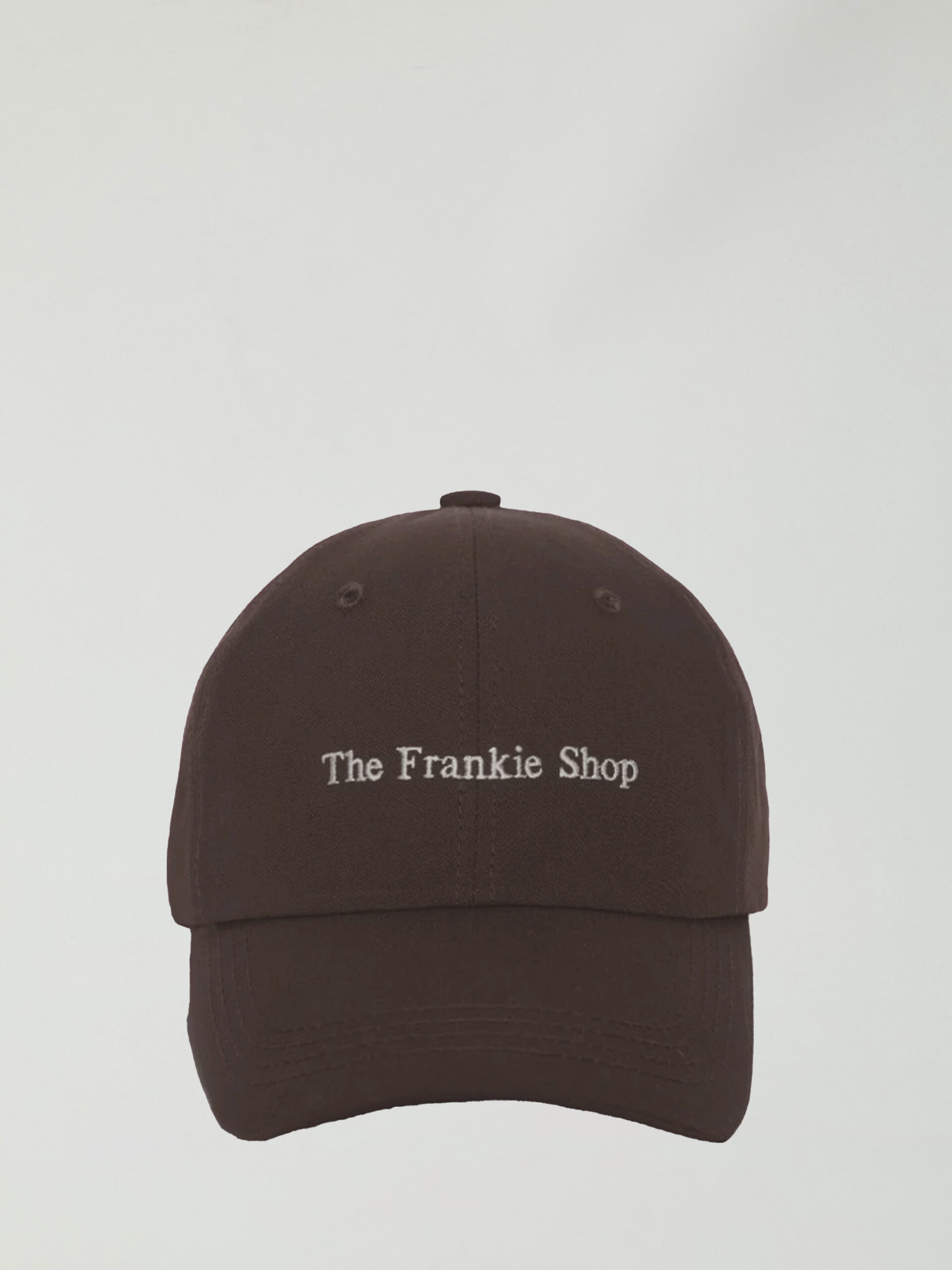 The Frankie Shop Dark brown Frankie baseball cap