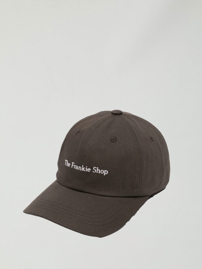 The Frankie Shop Dark brown Frankie baseball cap