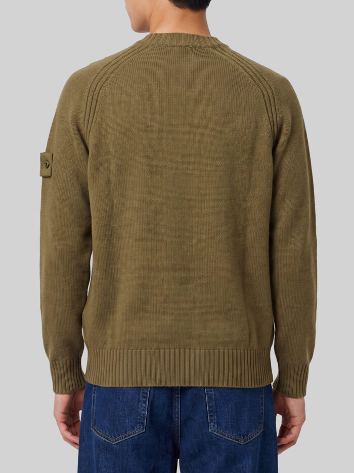 Stone Island Military green Ghost sweater