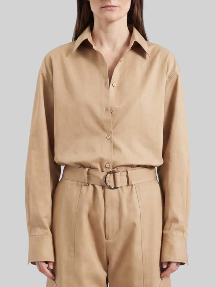 the frankie shop peri cotton shirt The Frankie Shop Peri cotton shirt