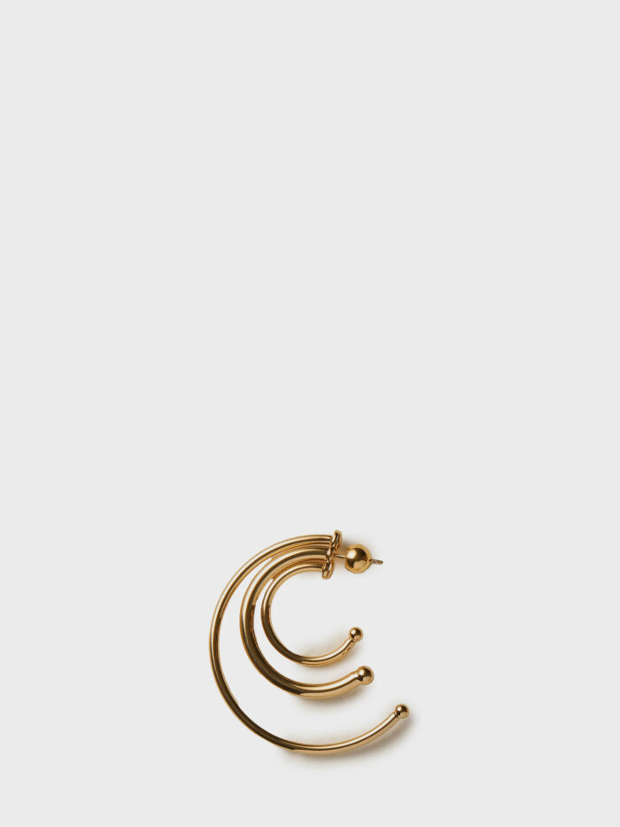 Panconesi Pierced Solar Hoops earrings small