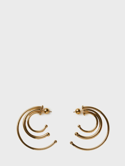 Panconesi Pierced Solar Hoops earrings small