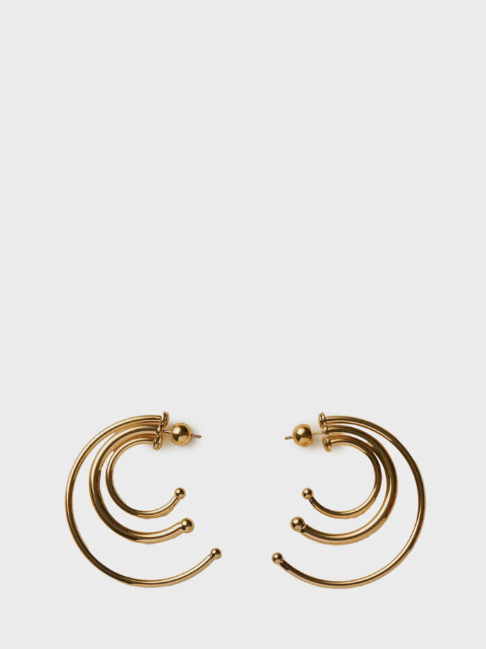 panconesi pierced solar hoops earrings small Panconesi Pierced Solar Hoops earrings small