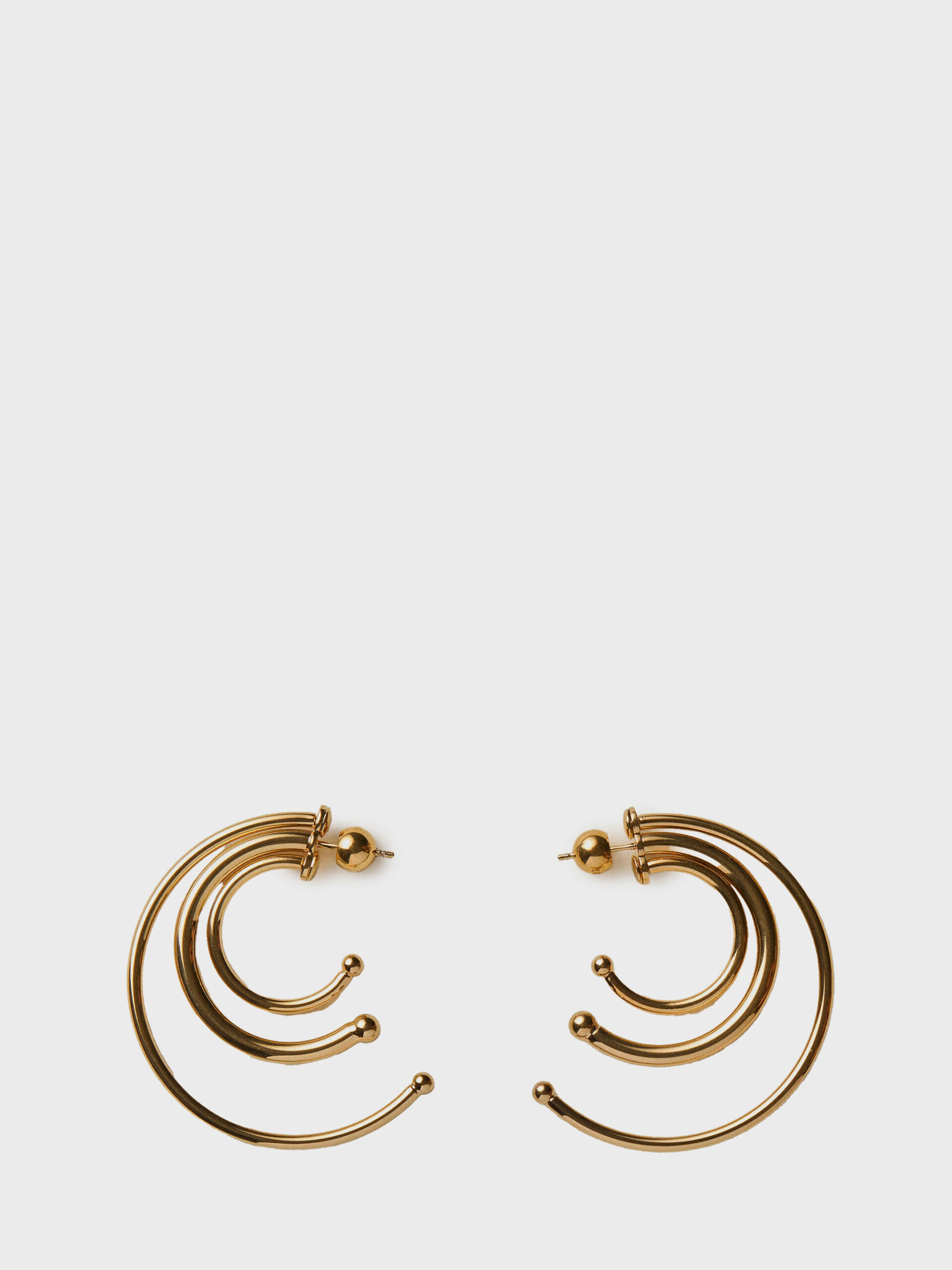 Panconesi Pierced Solar Hoops earrings small