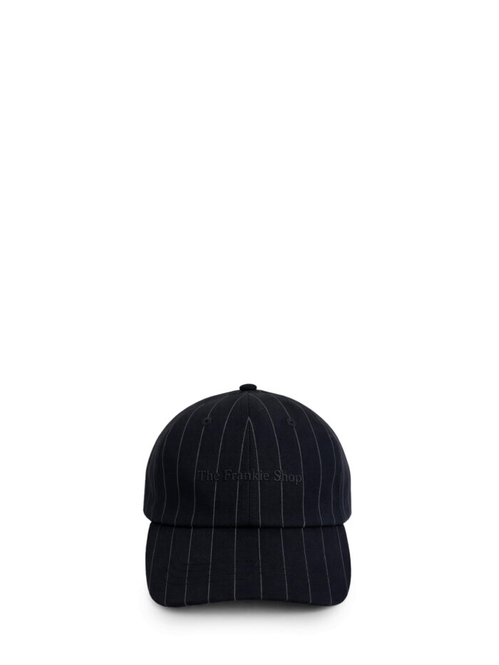 the frankie shop pinstripe frankie baseball cap The Frankie Shop Pinstripe Frankie baseball cap