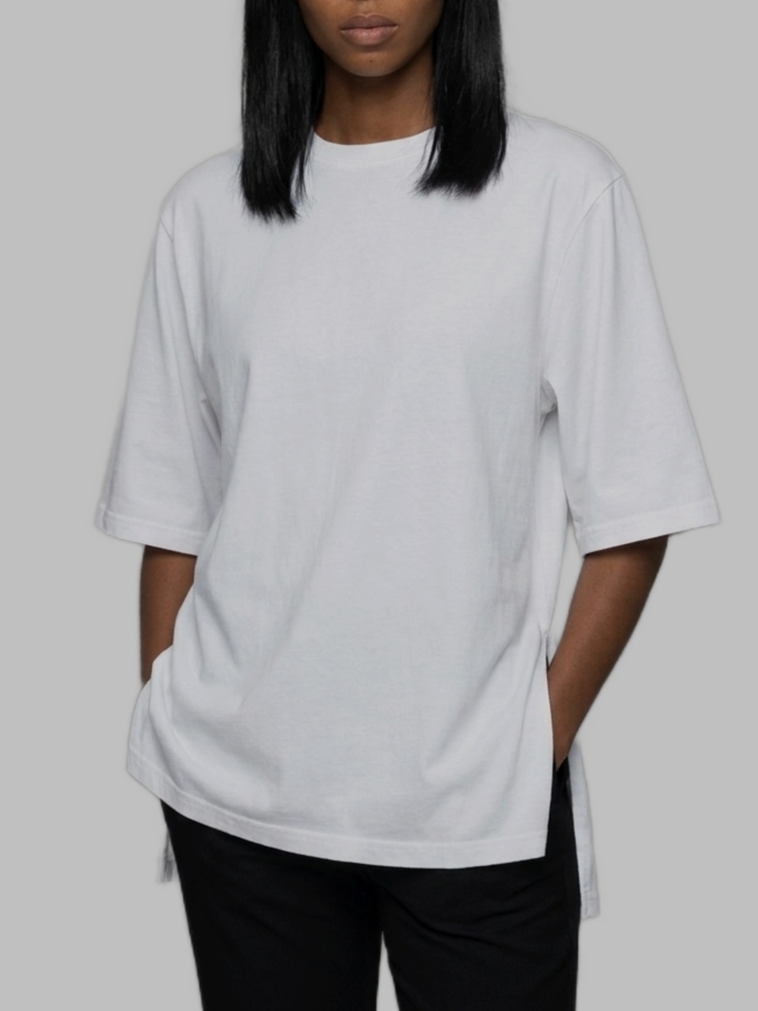 The Frankie Shop White Anira padded T-shirt