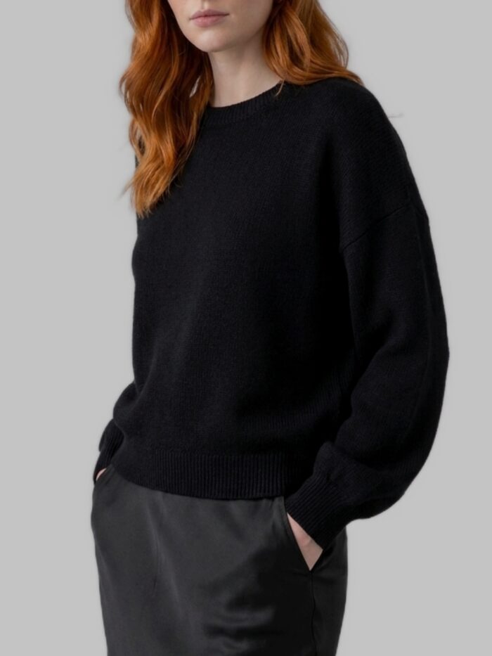 Lisa Yang Black Veira sweater