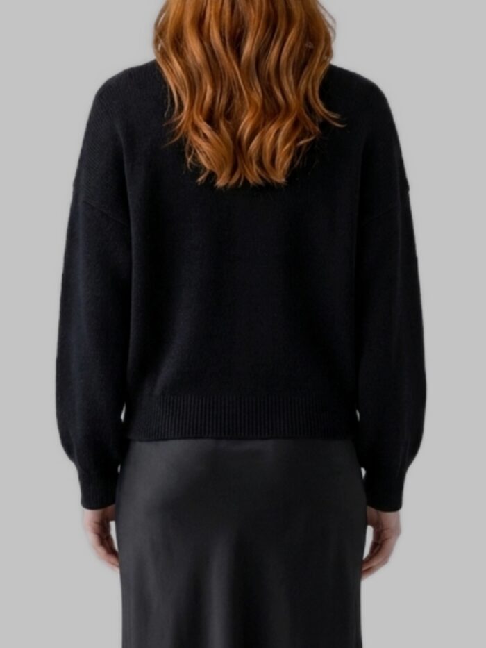 Lisa Yang Black Veira sweater