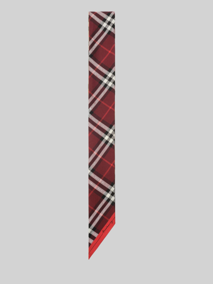 Burberry Silk twill ribbon
