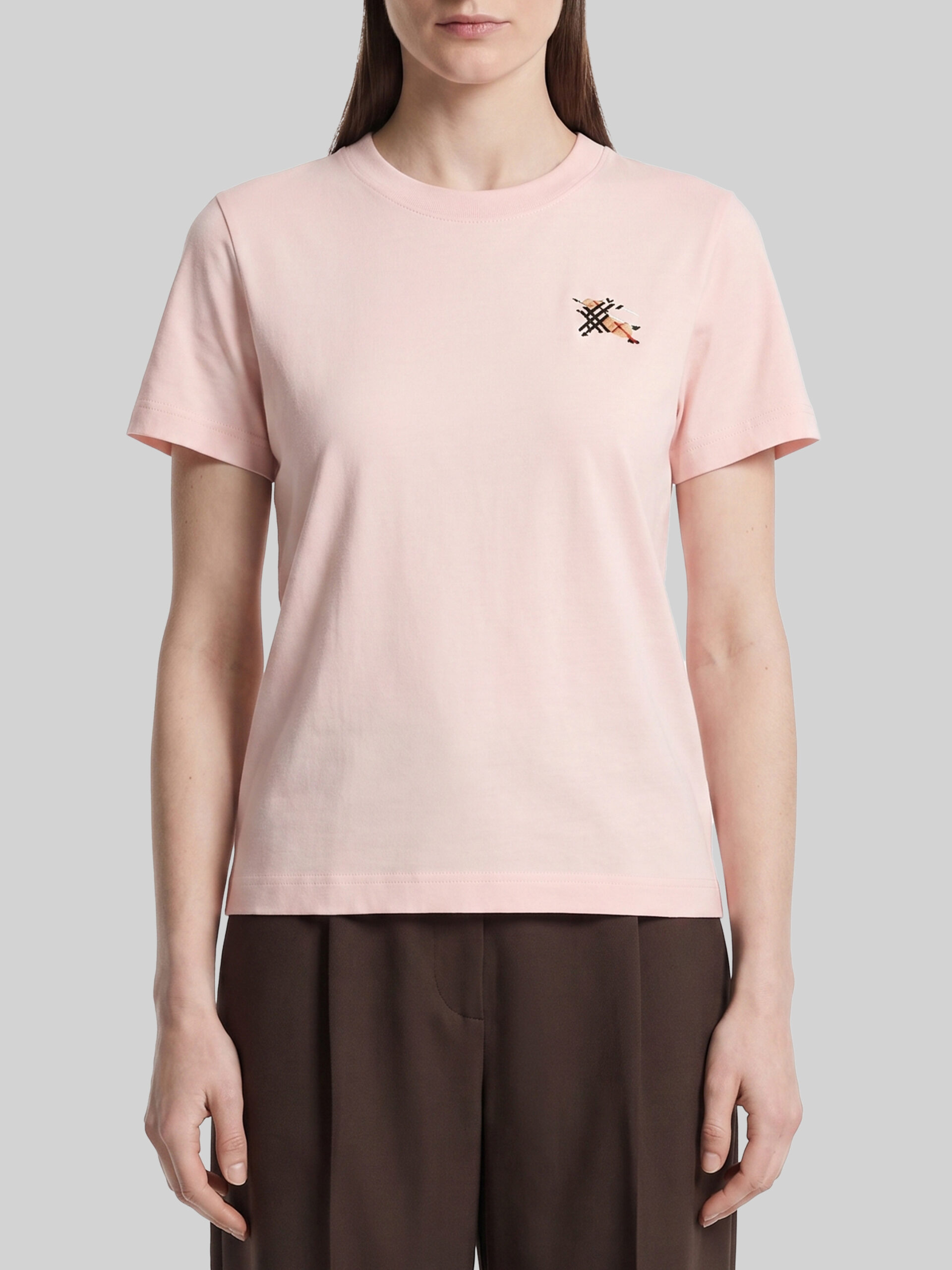 Burberry Knight Check cotton T-shirt