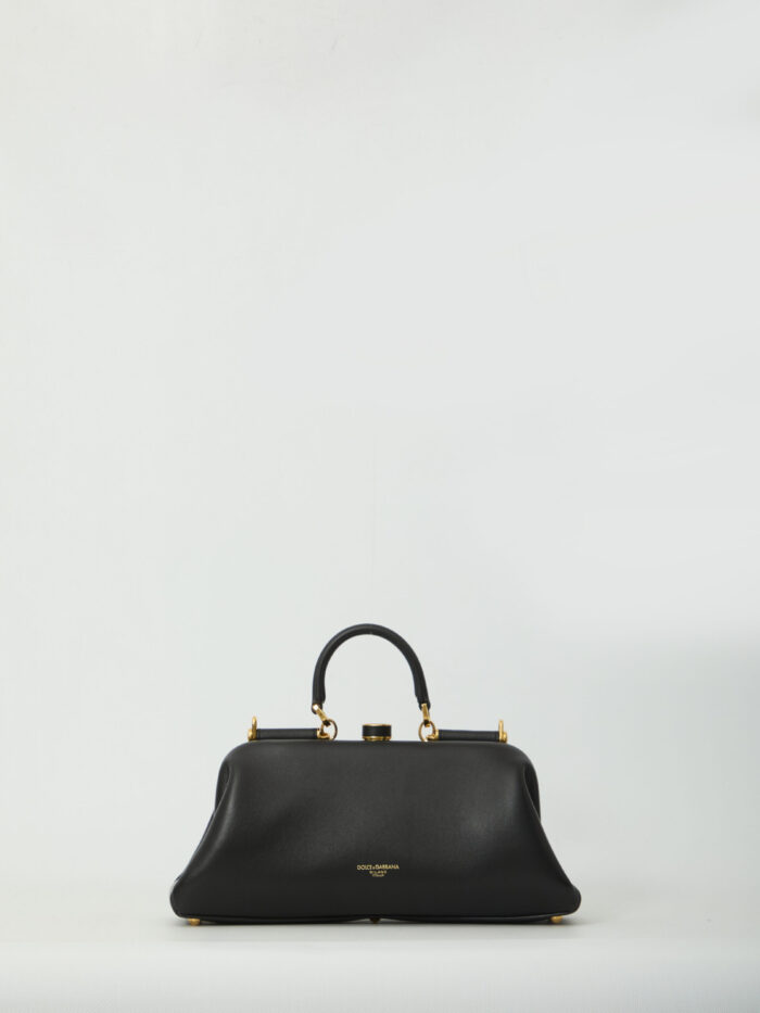 Dolce&gabbana Black lambskin shoulder bag