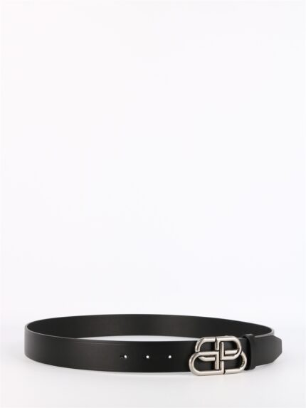 Balenciaga Black BB belt