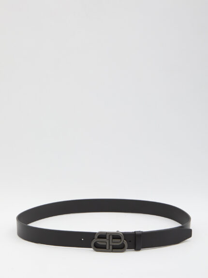 Balenciaga Black BB belt