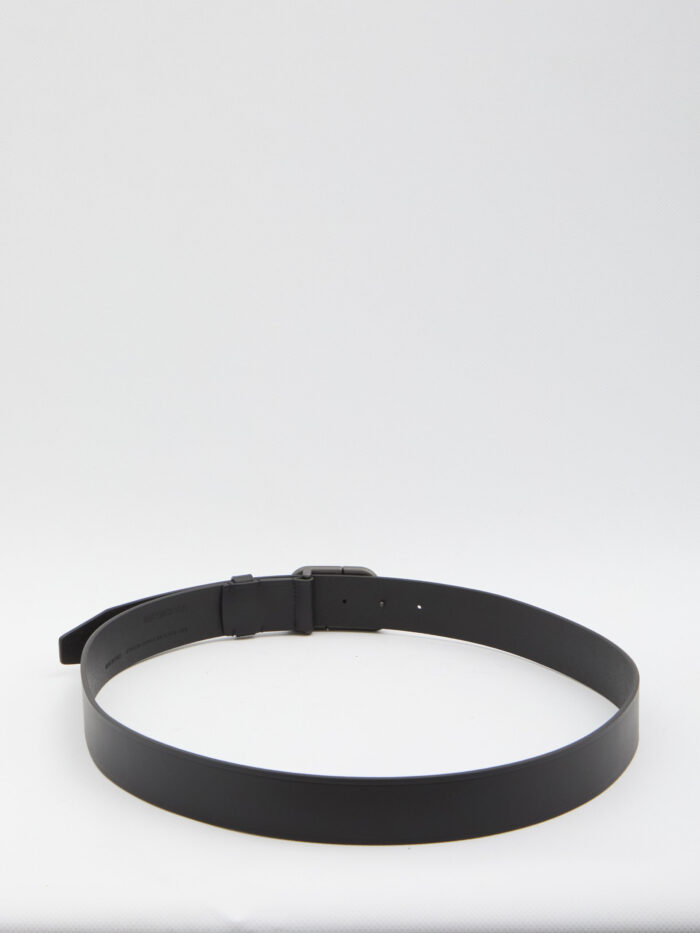 Balenciaga Black BB belt