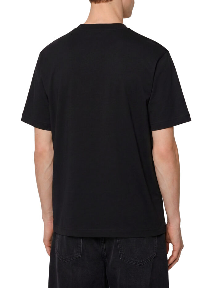 Burberry Cotton T-shirt with Check flag