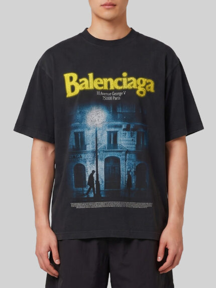 Balenciaga Medium fit The Address T-shirt