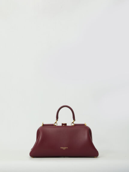 Dolce&gabbana Burgundy lambskin shoulder bag