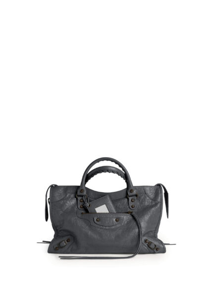 Balenciaga Medium Le City bag in volcanic stone
