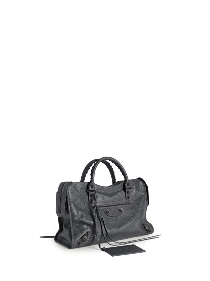 Balenciaga Medium Le City bag in volcanic stone